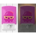 thumbnail image 2 of Nautical Pink Octopus with Glasses Ceramic Night Light, 2 of 2