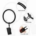 thumbnail image 6 of ZYLER- 50 Pcs Curtain Shower Ring Clip Window Rings For Rods With Clips, 6 of 6