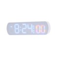 thumbnail image 3 of Reloj Despertador digital BLESIY Silencioso Brillo ajustable Reloj de mesa multifuncional, 3 of 8