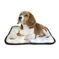 thumbnail image 2 of PKQWTM Colorful Tree Art Pet Dog Cat Bed Pee Pads Mat Cushion Potty Dogsblankets Crate Bed Kennel 36x48 inch, 2 of 3