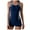 Blue, variant on vigerkar Women's Full-Coverage Sport One-Piece Swimsuit - Athletic Racerback Swimwear Black, XXL