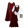 thumbnail image 5 of Deluxe Red Riding Hood Costume for Women, 5 of 14
