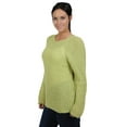 thumbnail image 2 of Inca Fashions - Cotton Candy Alpaca Wool Lightweight Pullover Sweater for Women, 2 of 3