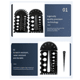 thumbnail image 3 of Metric and Imperial Metal Thread Pitch Multi-Gauge Set, for Automotive Work, Machinery, and DIY Projects, 3 of 8