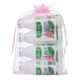 thumbnail image 4 of 50 bolsas de organza con cordón de 17 x 23 cm, bolsas de exhibición para embalaje de joyas, bolsas de regalo para dulces para Navidad, Halloween, bodas, fiestas de cumpleaños, 4 of 5