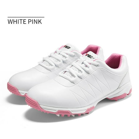 

PGM Golf Shoes Women’s Waterproof Sneakers Spikes Golf Sneakers Women’s Lightweight Button Buckle Sneakers