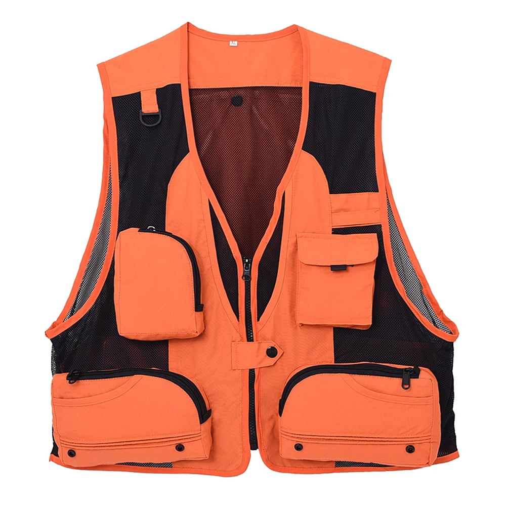 Men Fly Fishing Vest Tops Multi-Pocket Travel Trekking Outdoor Fishing Waistcoat Men Fly Fishing Vest Tops Multi-Pocket Travel Trekking Outdoor Fishing Waistcoat