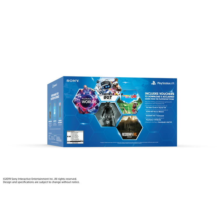 Sony PlayStation VR Bundle Five Game Pack - Walmart.com