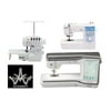 Brother Stellaire Innov-is XJ2 Sewing and Embroidery Machine + Bonus Brother NS80E and PS3734T Combo