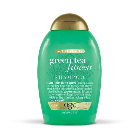 OGX Active Beauty Green Tea Fitness Shampoo, 13 (Best Shampoo For Green Hair From Chlorine)