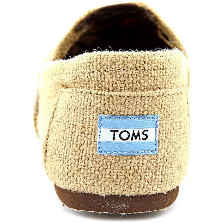 Toms Classic Burlap Flats for Men Toms Men Classics Woven Shoes Burlap - Walmart.com main image 2
