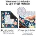 thumbnail image 4 of Floral Mahjong Mat with Rules, 31.5*31.5in Anti Slip American Mahjong Mat for Table, Noise Reduction, Neoprene Mah jongg Mats with Carrying Bag & 3 Dices, Mahjong Supplies Gift, Board Tile Games Mats, 4 of 7