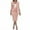 Pink, variant on Women's 2 Piece Suit Set Peplum 3/4 Long Sleeve Church Dress Suit Elegant formal office Midi Pencil Skirt Suit,Black,M