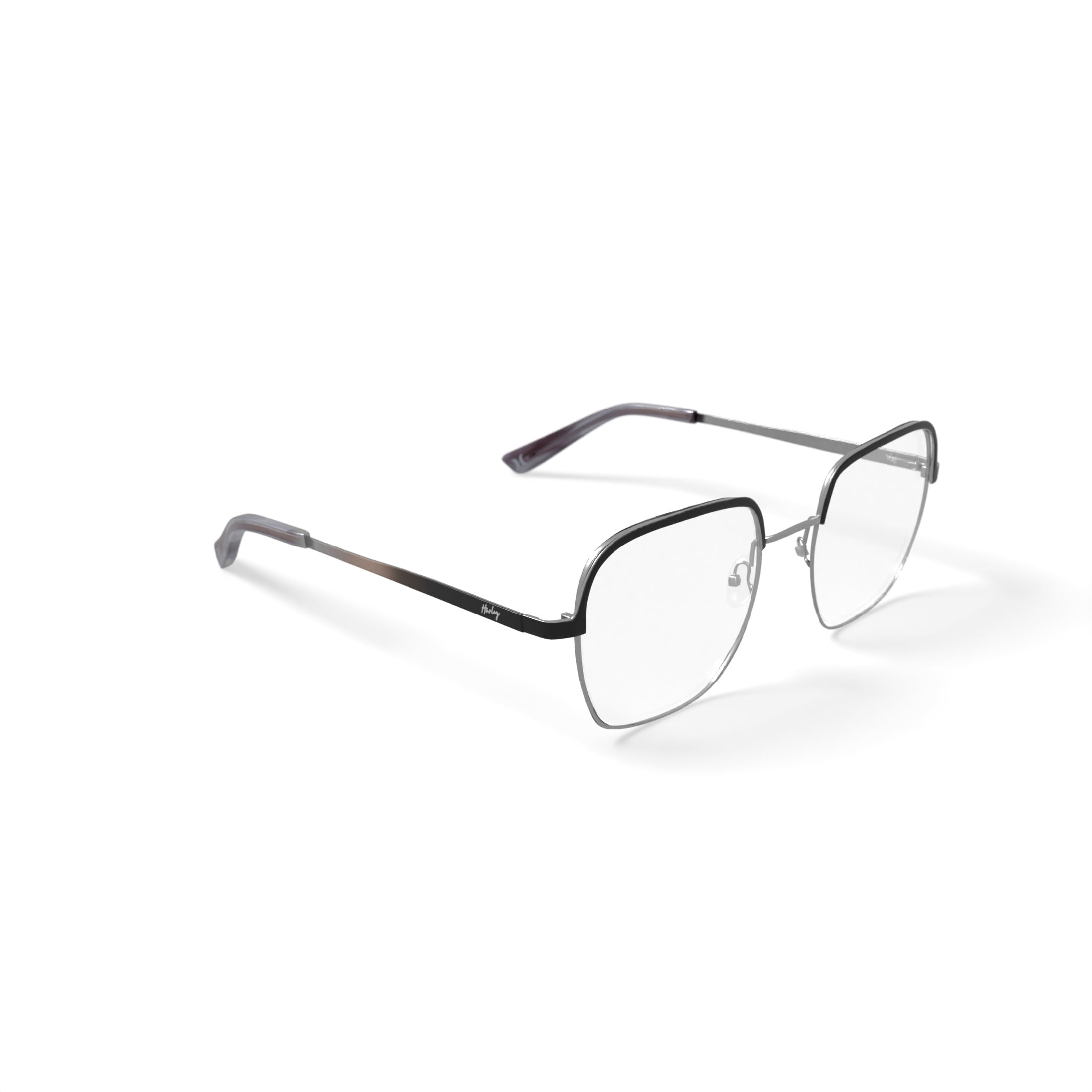Hurley Women's Torri Prescription Eyeglasses with Case, Brown/Gold