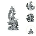 thumbnail image 6 of CoudarTitie Guan Yin Statue Buddhist Decoration Ornament Traditional Collectible for Bedroom, 6 of 9