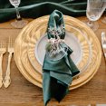 thumbnail image 4 of Shisuyan 6Pcs Festive Napkin Rings Elk Shaped Alloy Table Decoration for Friends, 4 of 8