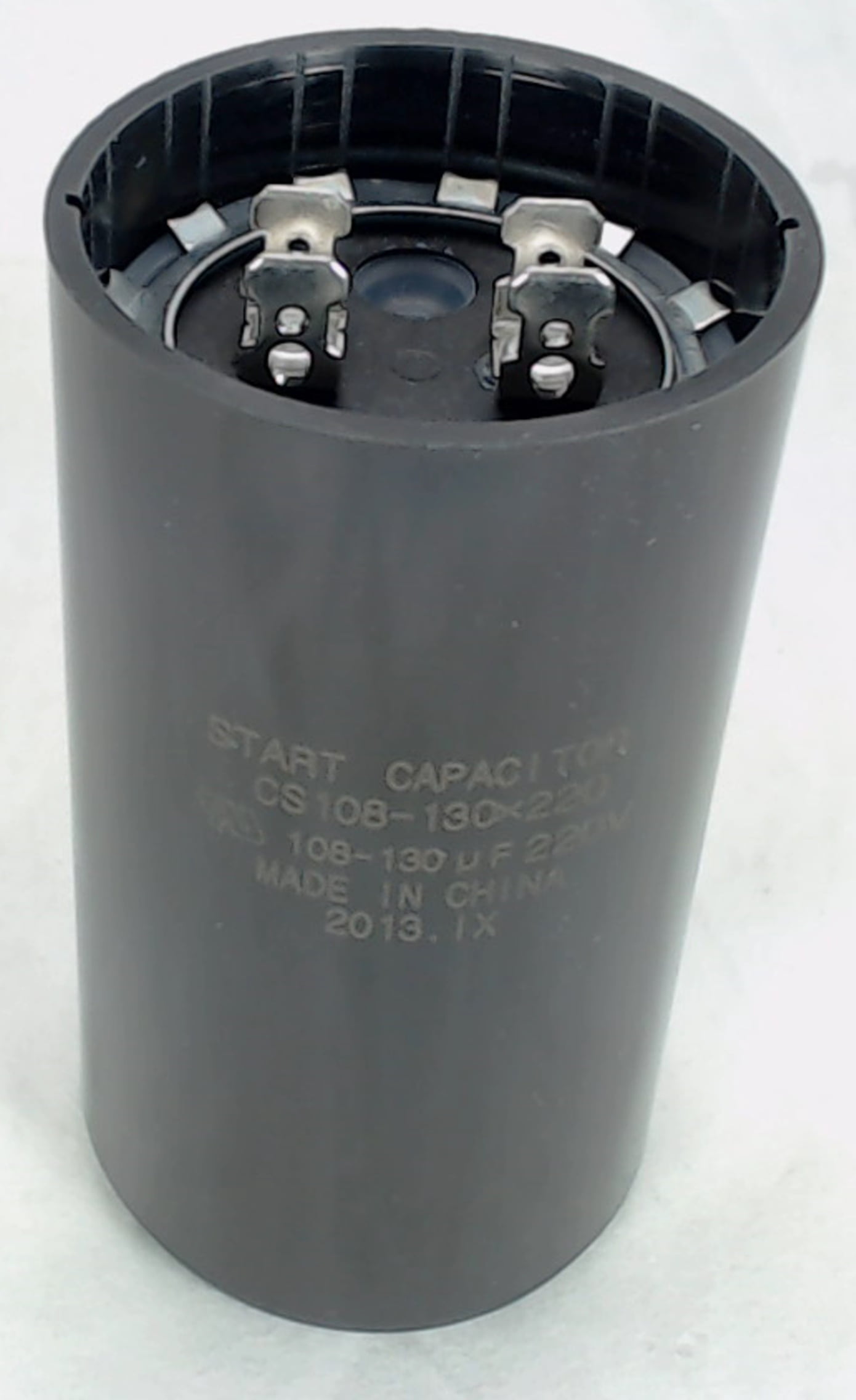 CS108130X220, Start Capacitor Round 108130 Mfd. 220 Volt Walmart
