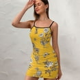 thumbnail image 3 of Ladies Elegant Sling Sleeveless Sexy Dress daisy, 3 of 6