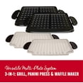 thumbnail image 3 of George Foreman Evolve Grill With Waffle Plates And Ceramic Grill Plates - Platinum, 3 of 4