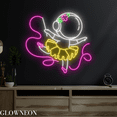 thumbnail image 4 of Glowneon Astronaut Ballerina Neon Sign, Astronaut Led Sign, Kid Gifts, 4 of 5