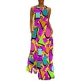 thumbnail image 4 of Classic Awful 90"s Long Dress women dress fairy dress for women summer, 4 of 7