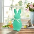 thumbnail image 4 of Mecorevxz Easter Foam Bunny Figurine Suitable for Easter Decorations,14x7cm(Green), 4 of 6
