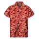 thumbnail image 4 of Camisa con botones estilo hawaiano con plantas tropicales para hombre, impresión 3D, para vacaciones en la playa, informal, holgada, minimalista, de talla grande, 4 of 5