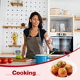 thumbnail image 6 of 2PCS Meatball Maker Tool, Non Stick Meatball Scoop Ball Maker Silicon Meatballs Fish Ball Spoon with Comfortable Handles, Manual Meatball Press Spoon Meatball Making Tools for Kitchen (Red), 6 of 7