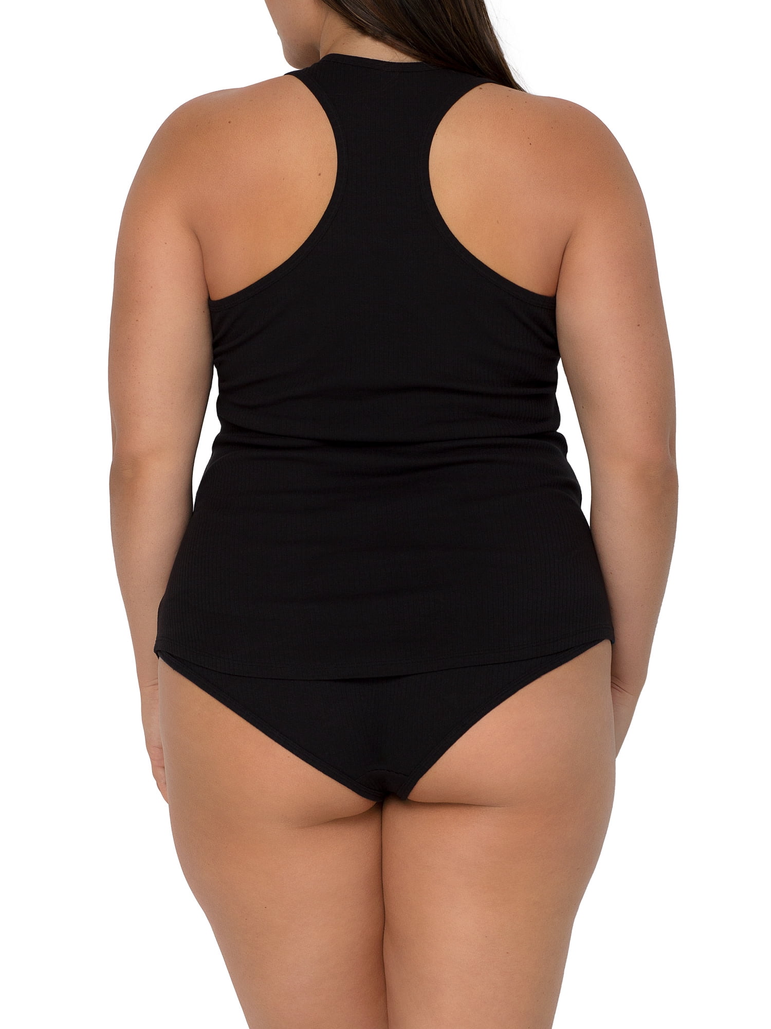Smart & Sexy Women's Comfort Cotton Rib Tank & Shorts Sleepwear Set, S-3X