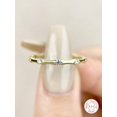thumbnail image 2 of 1 PC Sapphire Gorgeous Ring Ladies Jewelry S925 Sterling Silver Yellow Gold Plated Fine Jewelry Daily Wear Gifts, 2 of 4