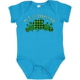 thumbnail image 3 of Inktastic My 1st St. Patrick's Day with Plaid Shamrocks Boys or Girls Baby Bodysuit, 3 of 5