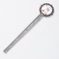 thumbnail image 2 of Valentine's Day Bookmark Bliss: Vintage Silver Lace-Edged Bookmarks – a Gift for Bibliophiles!, 2 of 5