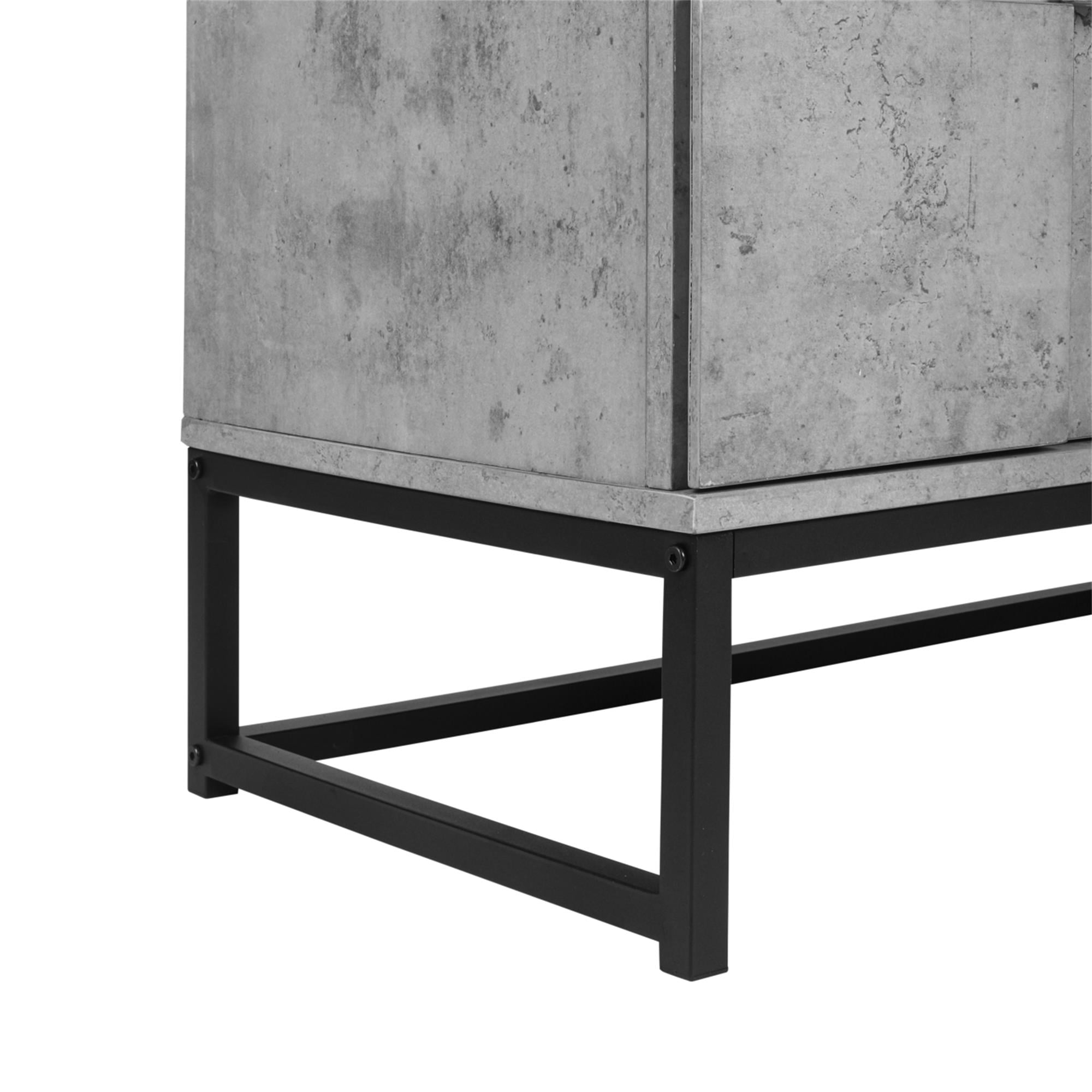 YYAo Modern Storage Cabinet, Free Standing Sideboard and Buffet Storage with Door for Bedroom Living Room, Bed Room, Grey YYAo Modern Storage Cabinet, Free Standing Sideboard and Buffet Storage with Door for Bedroom Living Room, Bed Room, Grey