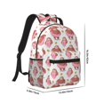 thumbnail image 2 of Yiaed Sloth with Donuts1 Print School Backpack College Backpack Daypacks for Students High School Spacious and Durable Daypack for Work and Travel-One Size, 2 of 6