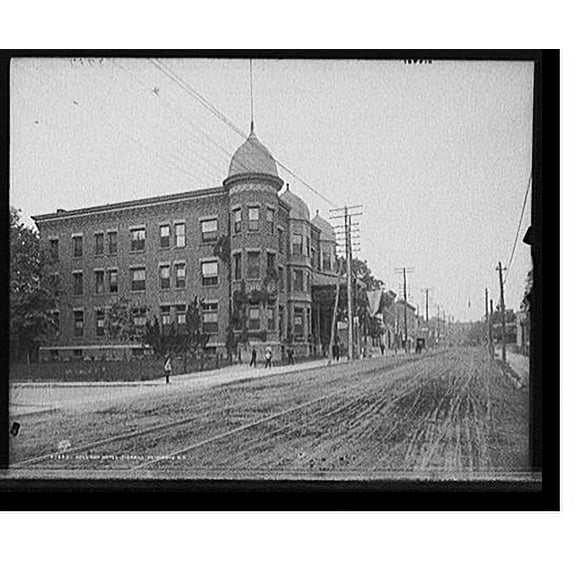 Historic Print, Holland Hotel, Fishkill-on-Hudson, N.Y., 16" x 20"