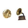 thumbnail image 1 of Escultura de bola de hilo estética, figura de cerámica, estatua coleccionable vintage, adorno de resina para amigos, sala de estar, regalo de inaugura, 1 of 8