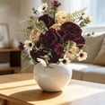 thumbnail image 6 of Peonies Artificial Flowers, Silk Faux Peonies with Stems Vintage Look Real Floral Arrangements for Diy Bridal Bouquet Wedding Table Centerpieces Home Party Decor, 6 of 6