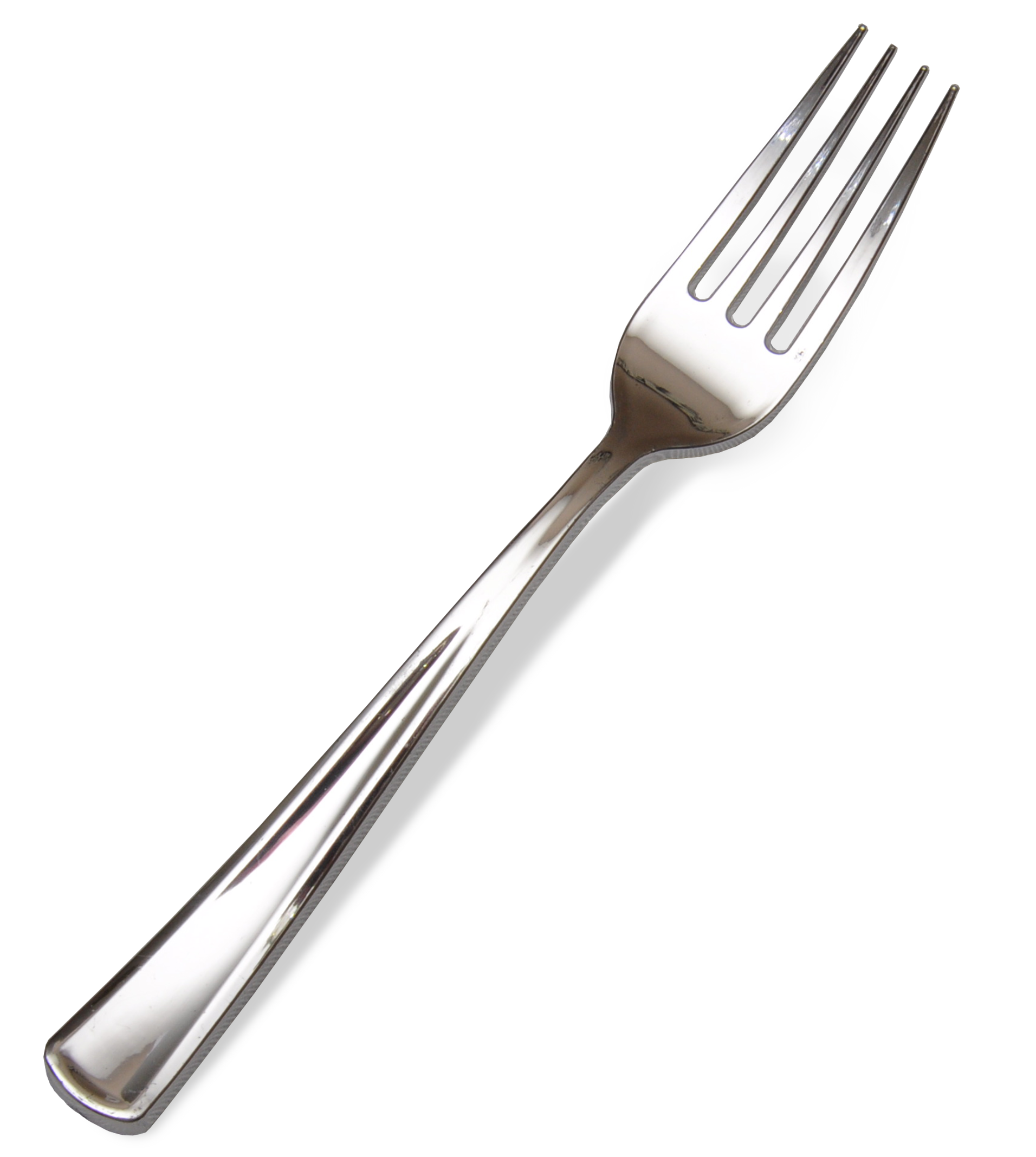 Plastic Silver Forks Polished Disposable Silverware