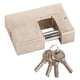 thumbnail image 5 of Candado horizontal Ticfox 2 piezas candado de seguridad con llave, 5 of 12