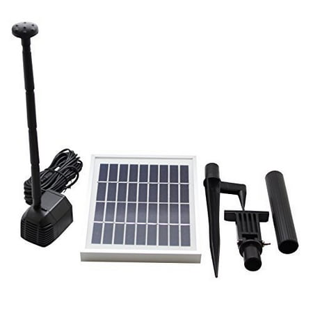 - asc 2.5 watt solar water pump kit for fountain pool and pond direct sunlight