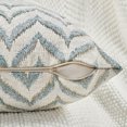thumbnail image 4 of Home Soft Things Arusha Jacquard Chenille 2 Piece Throw Pillow Cover Set - Light Blue - 14" x 26", 4 of 7