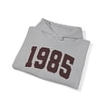 thumbnail image 4 of 1985 Birth Year Birthday Hoodie, Gifts, Hooded Sweatshirt, 4 of 4