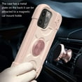 thumbnail image 3 of Dteck for iPhone 16 Pro Mac Case with Screen Protector (2 Packs), 360°Rotate Ring Stand Military Grade Drop Protection Full Body Cute Case for iPhone 16 Pro Max 6.9 Inch,Rosegold, 3 of 9