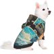 thumbnail image 2 of Fotbe Comic Airplane Cockpit Illustration Sudadera con Estampado para Perros Pequeños – Suéter con Capucha para Mascotas, Tela Suave de Forro Polar con Bolsillo-XX-Large, 2 of 7