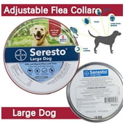 Bayer Seresto Flea and Tick Prevention Collar for Large Dogs, 8 Month Flea and Tick Prevention - Adjustable Flea Collar