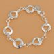 thumbnail image 2 of Pulsera de plata de ley 925 con forma de corazón, cadena romántica de alta calidad para mujer y hombre, regalo de joyería para fiesta de compromiso y boda, 2 of 2
