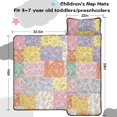 thumbnail image 5 of Pioneer Flower Floral Print Pattern Teens Toddler Nap Mat with Pillow, Sleeping Mat Bag for Preschool Daycare 59"x22", 5 of 6