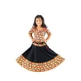 thumbnail image 2 of Ahhaaaa Kids Ethnic Cotton Blend Radha Dress / Lehenga Choli / Chania Choli Set For Girls, 2 of 12