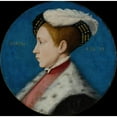 thumbnail image 2 of Workshop of Hans Holbein the Younger 20x20 Gold Ornate Framed and Double Matted Museum Art Print Titled - Edward VI (1537-1553), when Duke of Cornwall (ca. 1545), 2 of 4