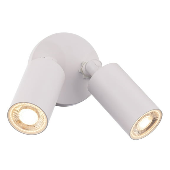 WS-W230302-30-WT WAC Limited Cylinder - 16.5W 2 LED Outdoor Wall Mount-5.06 Inch Tall and 4.75 Inch Wide-White Finish